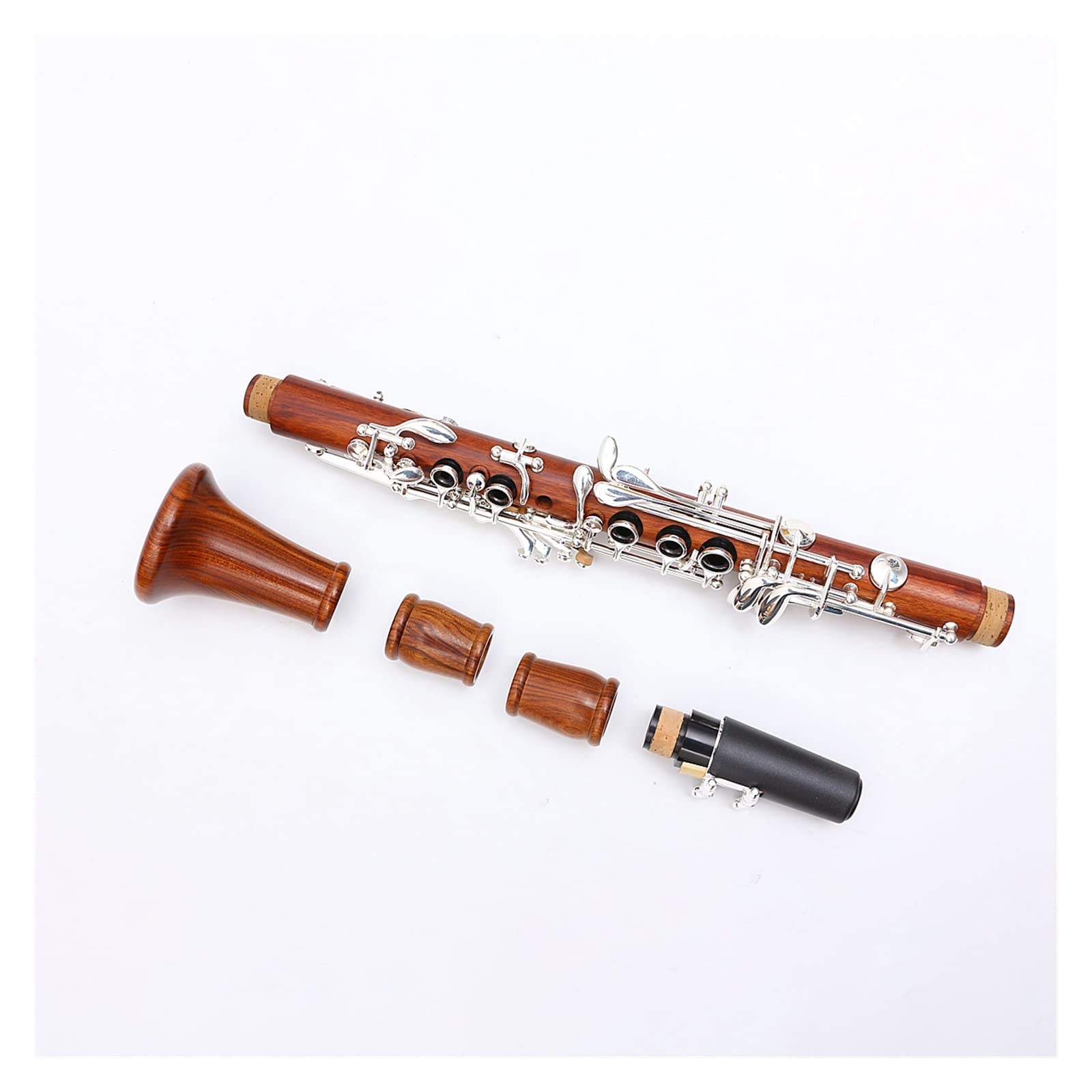 E♭ローズウッドクラリネット Moresky 木製(エボニー)flute 17穴